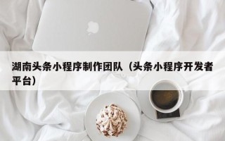 丹阳湖南头条小程序制作团队（头条小程序开发者平台）